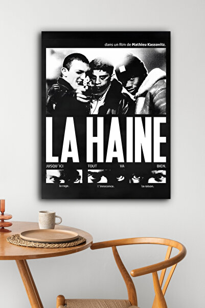 postercraft La Haine Movie Modern Panel Tablo Poster