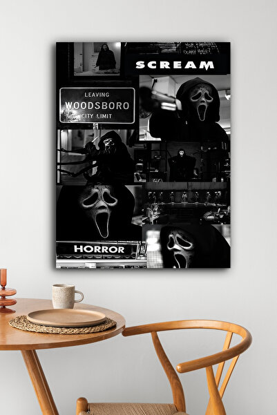 postercraft Scream Movie Modern Panel Tablo Poster