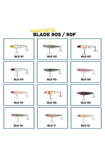 Caretta Blade 90 F 90mm 12gr Floating Maket Yem