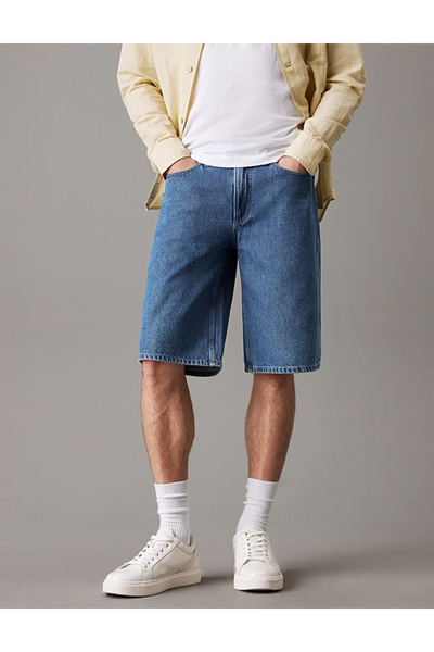 Calvin Klein denim shorts, blue