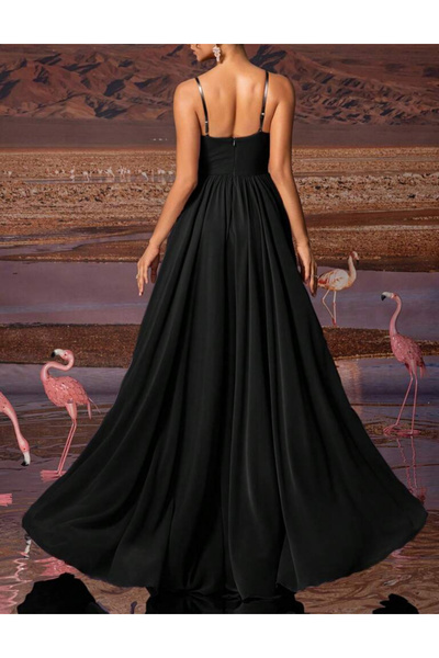 Sheya Shein maxi dress, black