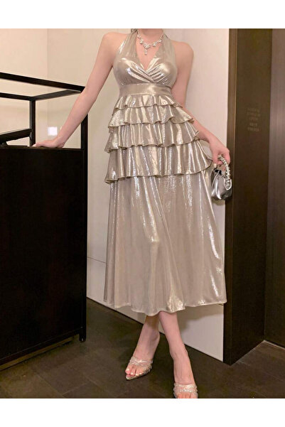 Sheya Shein DAZY midi dress, beige