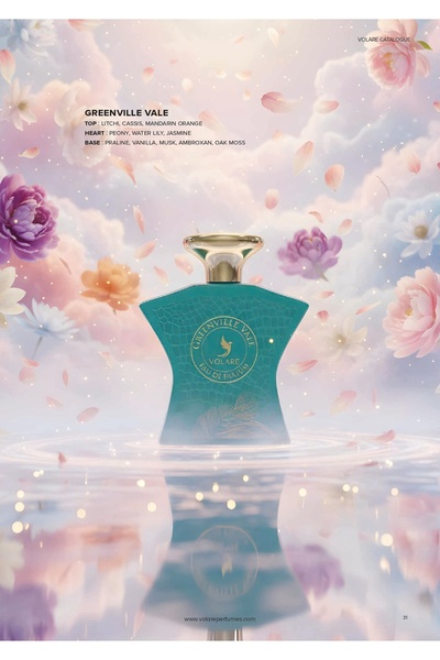 Volare Eau de Parfum Greenville Vale, Unisex, 100 ml