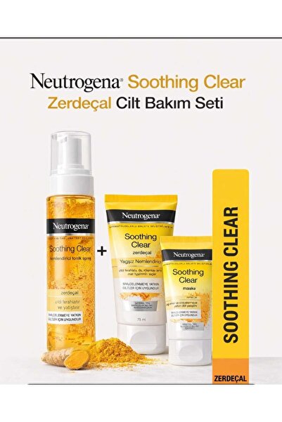 Neutrogena Soothing Clear Nemlendirici Tonik Sprey 125ml Yağsız Nemlendirici ...