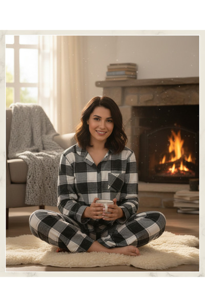 Dowry Store Dowry Checkered Cotton Pajama Set