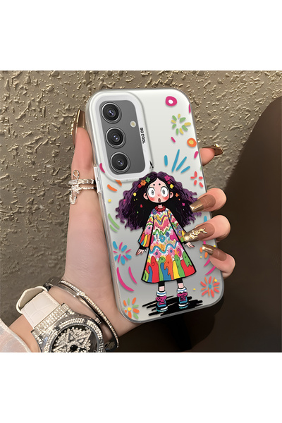 Hontinga حافظة متوافقة مع هاتف سامسونج جالاكسي S24، حافظة هاتف صلبة مضادة للس...