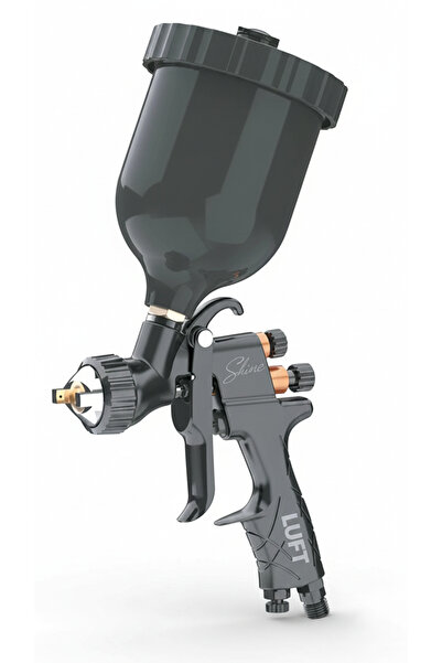 Luft Werkzeuge AB34 Black Shine Üstten Depolu Profesyonel Boya Tabancası - 1....