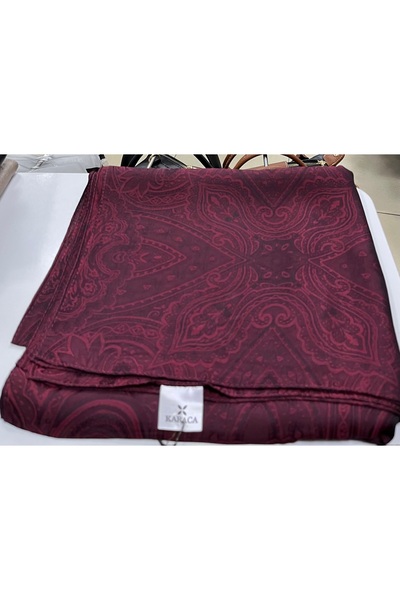 Karaca Etnik desen floş Pamuk şal