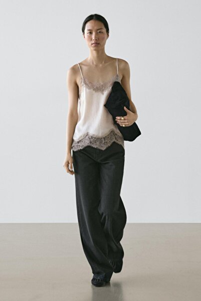 Massimo Dutti Buruşuk görünümlü top