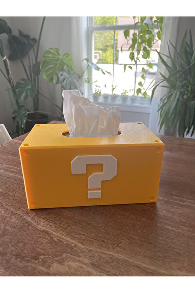 bambam 3d Mario peçetelik masaüstü büyük boy peçete kutusu