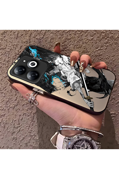 Hontinga حافظة هاتف متوافقة مع Infinix Smart 8/8 Pro، حماية للكاميرا، ظهر صلب...