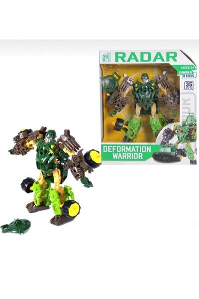NASYONEL TOYS Dönüşebilen Robot Oyuncak – Deformation Warrior – Çocuklar İçin...