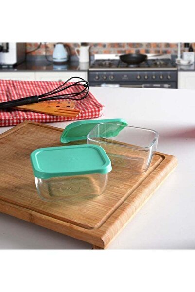 Pasabache Pasabahce Snowbox Food Container 420cc – 2-Piece Airtight Container Set ST