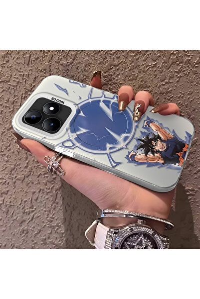 Hontinga حافظة هاتف متوافقة مع هاتف Realme C53، حماية للكاميرا، ظهر صلب مضاد ...