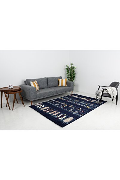 Vivense LİFE MAKİNE HALISI 6050, SAÇAKLI, MULTİ, 120X180