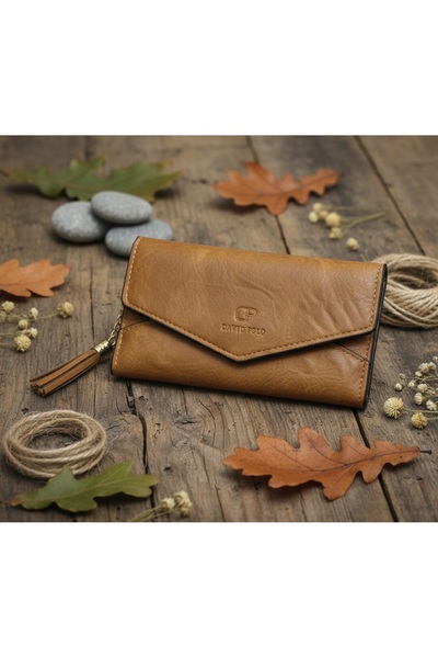 PASSTELL İthal Zarf Model Yumuşak Deri Cüzdanı