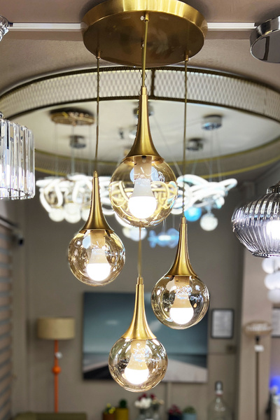 MINIMAL ETICARET VE BILGI TEKNOLOJILERI Rains Gold Chrome QUAD 4'lü Honey Yel...