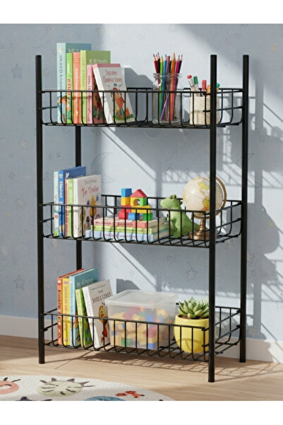 Emkatex 3 Katlı Organizer Raf, Kitaplık,Sebzelik,Banyo Düzenleyici, Ayakkabıl...