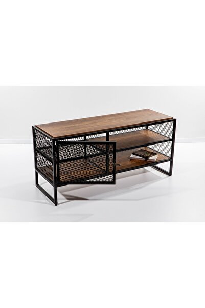 Vivense GETA TV SEHPASI, BAROK CEVİZ, 120 CM