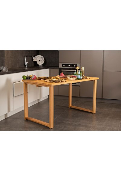 Vivense CHERİ İSKANDİNAV DOĞAL MASİF MASA, 80*140