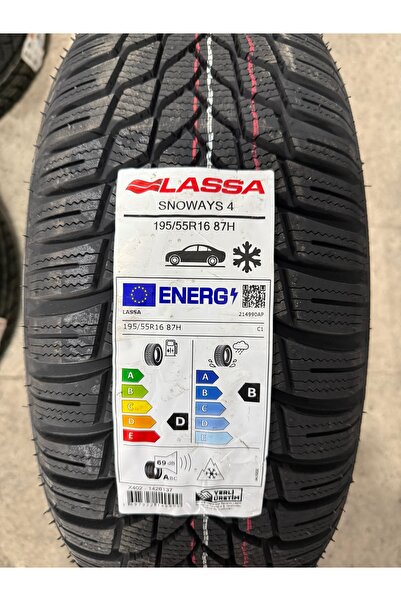 Lassa / 195/55R16 (SNOWAYS 4) 2025 KIŞ LASTİĞİ