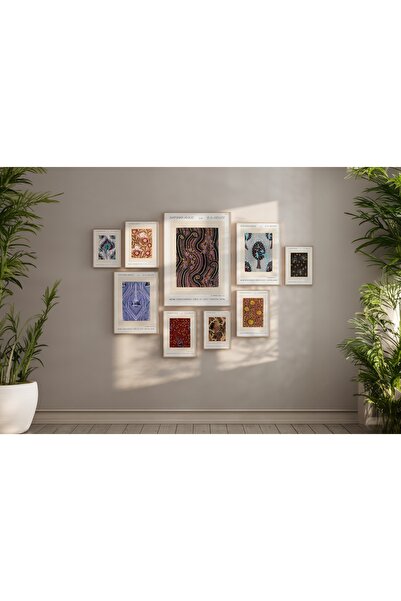 Vivense EMILE ALAIN SEGUY DOĞAL ÇERÇEVELİ TABLO, DOKUZLU