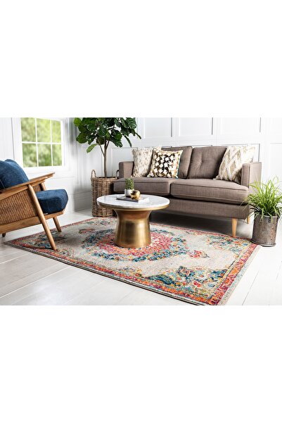 Vivense ANGORAHOME SPRİNG MAKİNE HALISI SP1002, DİKDÖRTGEN, 100X160