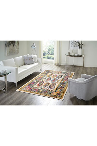 Vivense SPRİNG KOLEKSİYONU DOKUMA MAKİNE HALISI, SP1005, 100X160