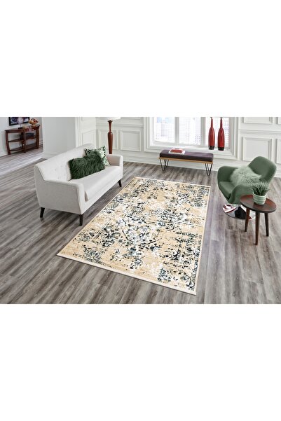 Vivense ETHNIC DOKUMA MAKINE HALISI, KREM, 125X185, 1920KR