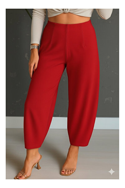 byasafkids Women's High Waist Crepe Pants