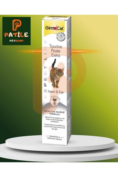 Gimcat Expert Line Taurin Kedi Pastası 50 gr – Kalp & Göz Sağlığı Desteği