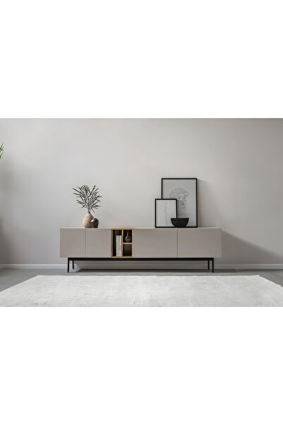 Vivense ÂLÂ MEOS TV ÜNİTESİ, KÜL GRİ