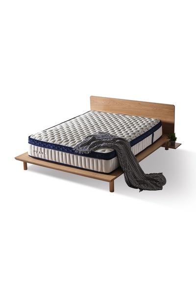 Vivense Puuf Sleep Pearl Hybrid İpek Visco Jel Tek Kişilik Yatak, 120X200