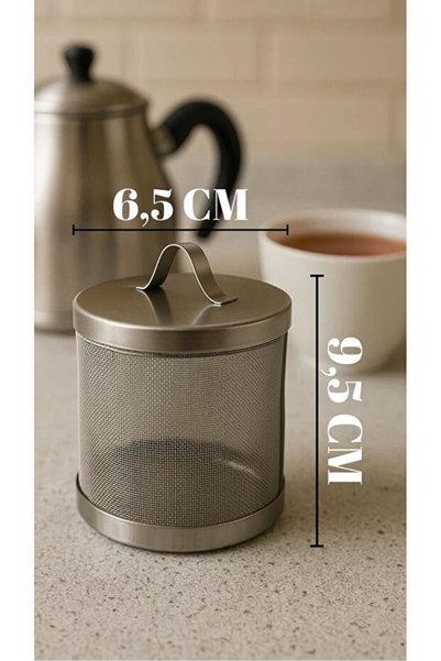 Kitchen Dream Çay Süzgeci Çaydanlık Ve Demlik Içi Süzgeç Paslanmaz Çelik 9,5 Cm