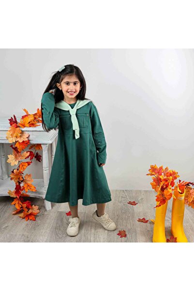 Mamnon Green two-piece dress