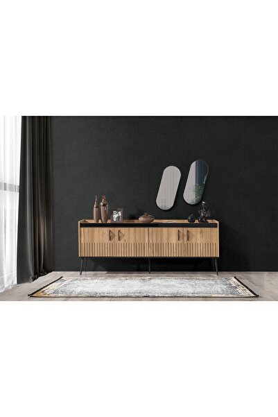 Vivense EZGİ KONSOL VE AYNASI, 4 KAPAKLI