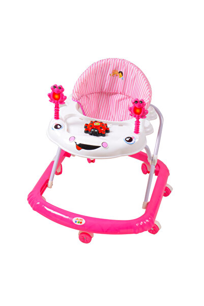 Kiko BABY WALKER WITH TOYS-Pink