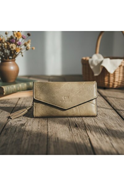 PASSTELL İthal Zarf Model Yumuşak Deri Cüzdanı