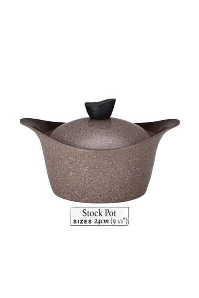 Lahoya Chocolate Marble 24cm Stock Pot