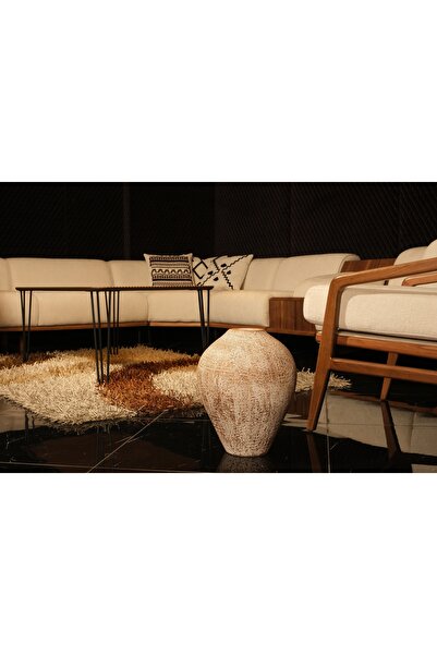 Vivense MORA DOKULU TERRACOTTA VAZO