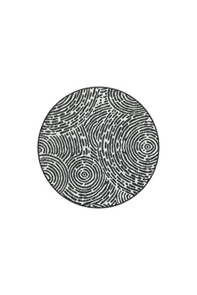 Vivense AVLU KOLEKSİYONU DOKUMA MAKİNE HALISI AV1006, 120X120 YUVARLAK