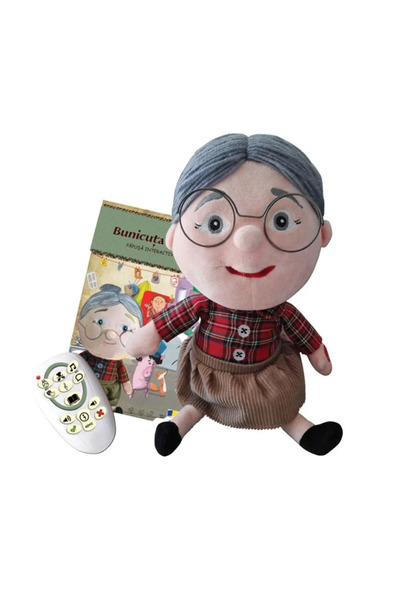 İDEA Papusa Interactiva de Colectie Bunicuta cu Povesti +3 ani
