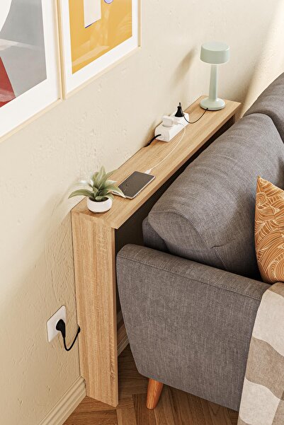 Hofga Tilda Koltuk Arkası Sehpa Meşe