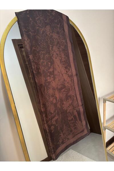 Asel Moda İPEKSELİ GÖLGE DESENLİ SOFT ŞAL