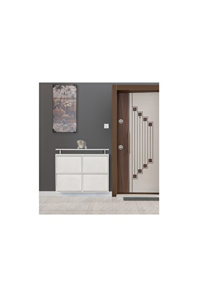 Vivense EZEL AYAKKABILIK, 2+2 YATAY, BEYAZ