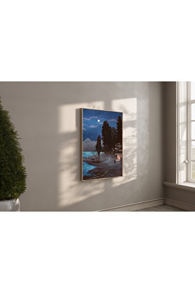 Vivense HİROAKİ TAKAHASHİ EL YAPIMI AHŞAP ÇERÇEVELİ TABLO, 50X70, III