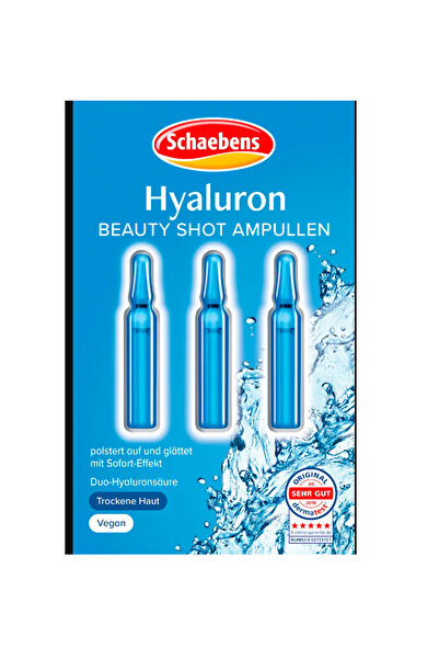 Schaebens Hyaluron Beauty Ampul Serum 3×1 ml – Yoğun Nemlendirici Yüz Serumu ...