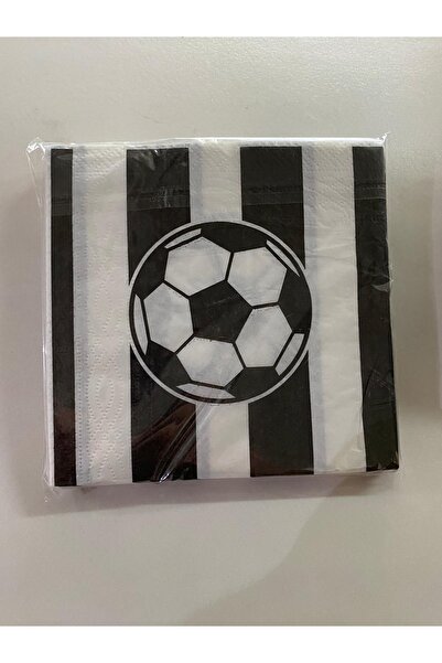 MFM Șervețele tematice cu evantai negru și alb 20 buc