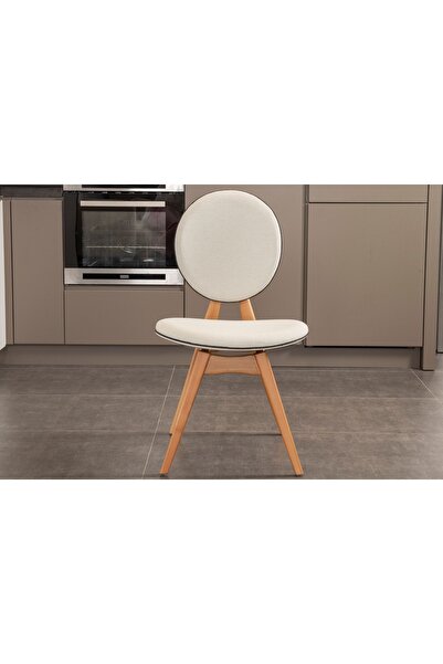 Vivense TOUCH İSKANDİNAV SANDALYE, MEŞE KREM