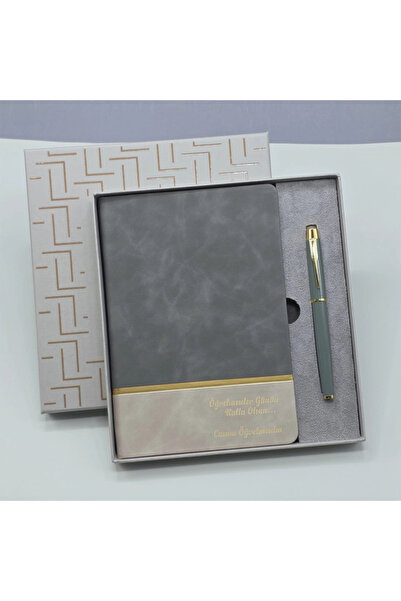 shopwave Special Leather Notebook and Pen Set for Teachers' Day